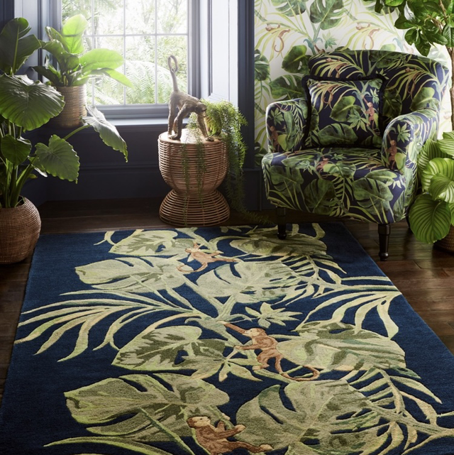 Clarke and Clarke Monkey Business 120x170cm