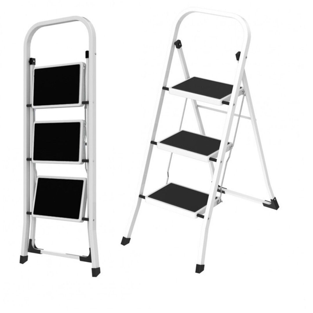 Escalera acero 3 peldaños