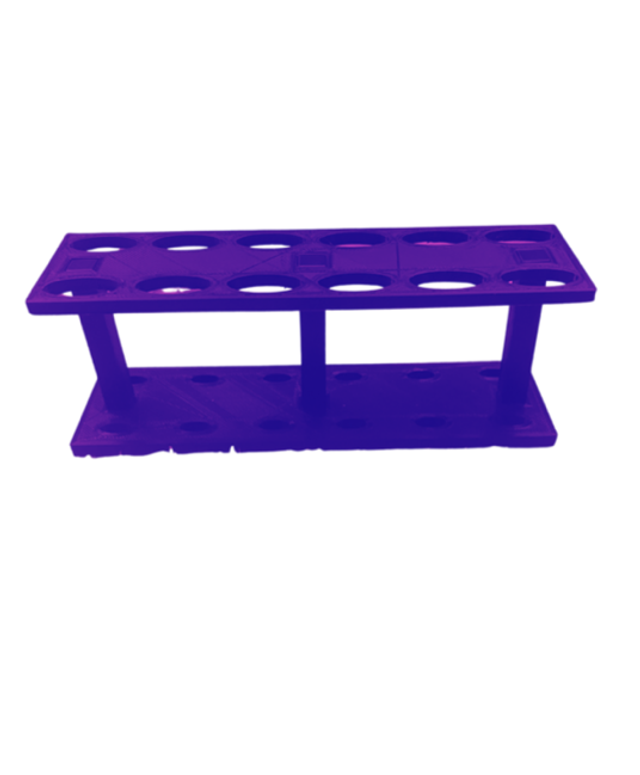 Purple blending brush holder stand 