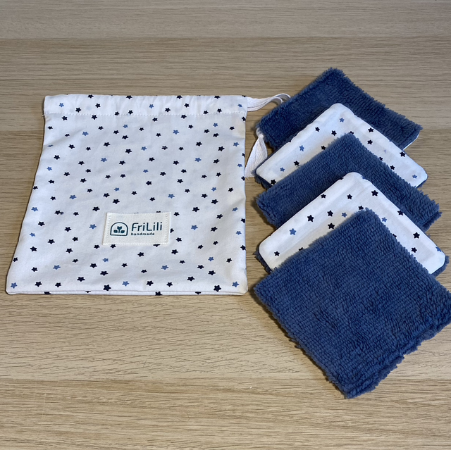 Lot de 5 lingettes - Étoile 