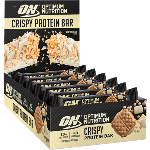 Optimum Nutrition Crispy Protein Bar Marshmallow Flavour 65g