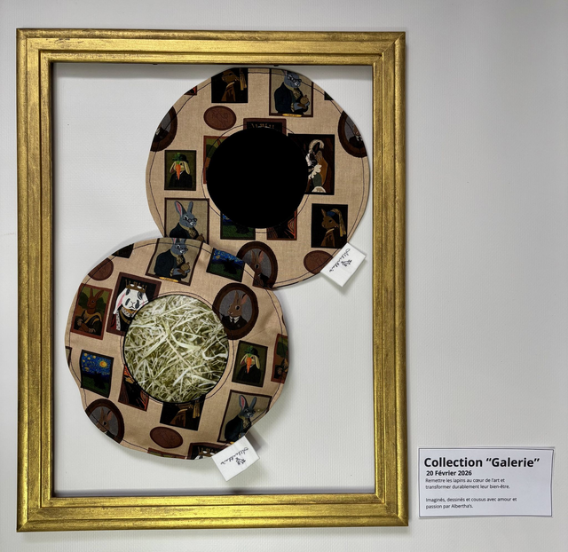 Sac à foin de sol Albertha's "Galerie" - 1 ouverture