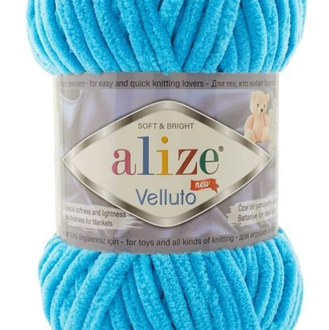 Alize Velluto Blue