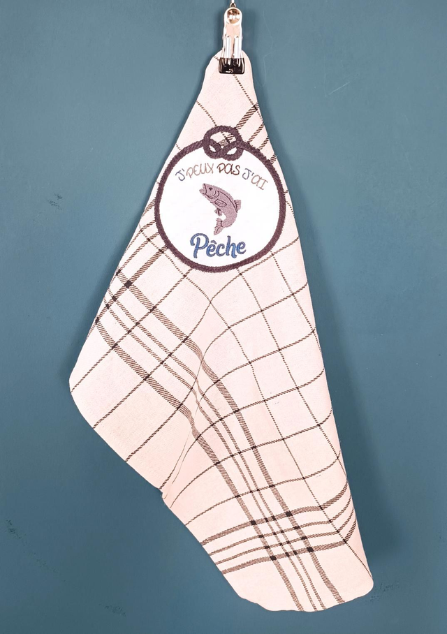 Torchon de cuisine, essuie-mains pĂȘche, poisson