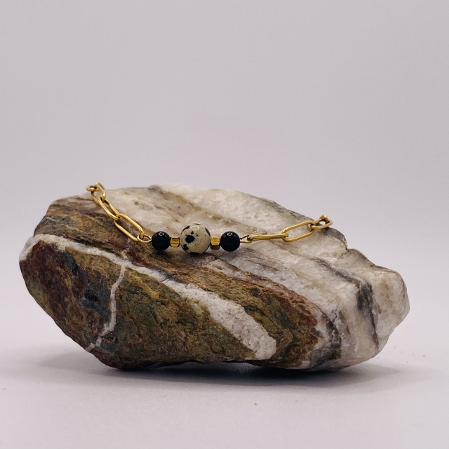 Bracelet Rose - dalmatien