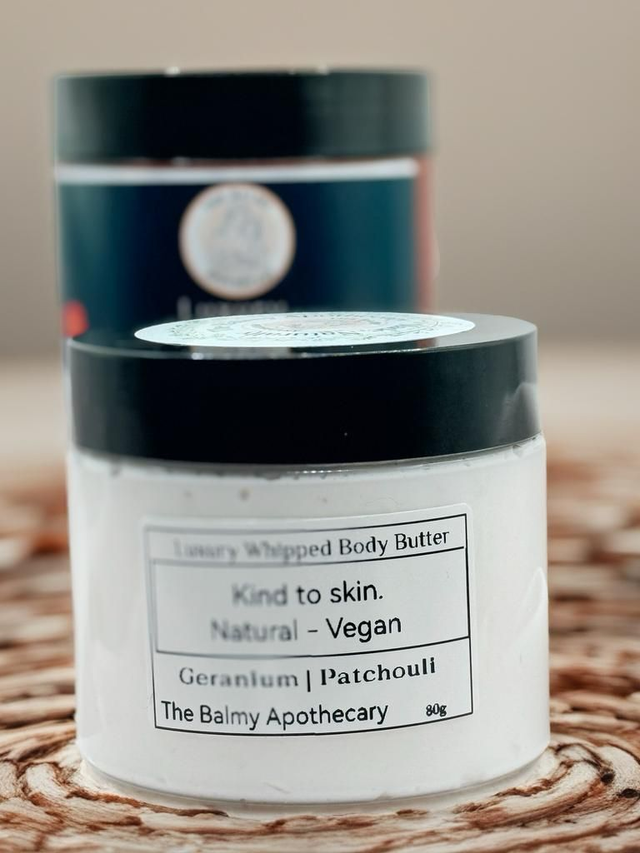 Body Butter (85g) - Geranium &amp; Patchouli