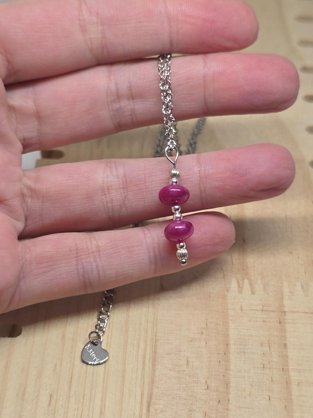 Collier Rubis qualité d'exception