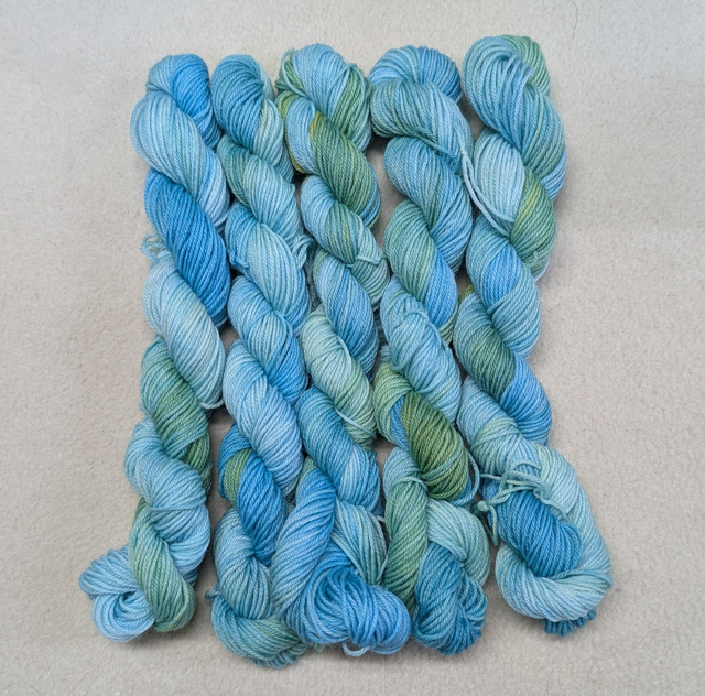 Merino/Nylon Mini Skein Shallows