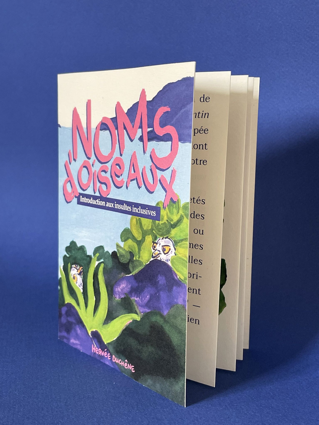 Noms d'Oiseaux, micro-édition