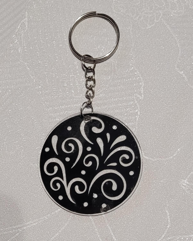 Porte clefs spirales