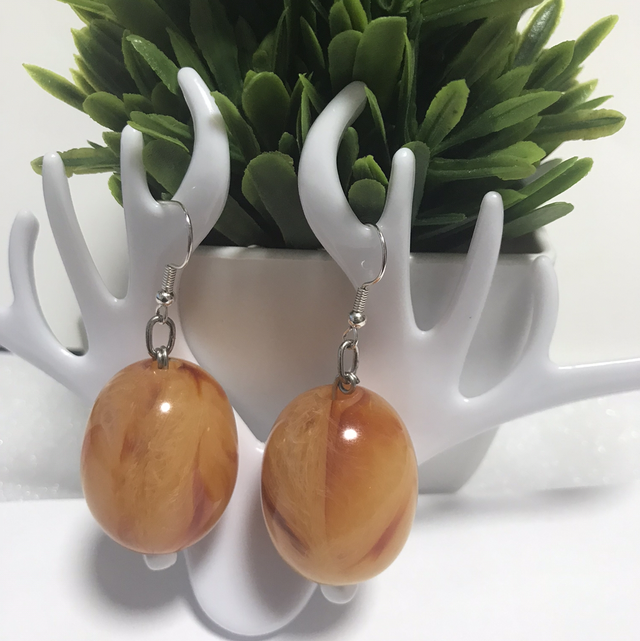 Peach Dangling Earrings -PCDE07