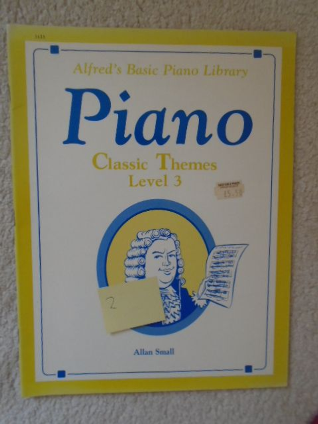 Alfred's Basic Piano Library Piano Classic Themes Level 3 by Allan Small