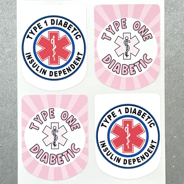 Insulin Dependent Stickers (Set of 4)