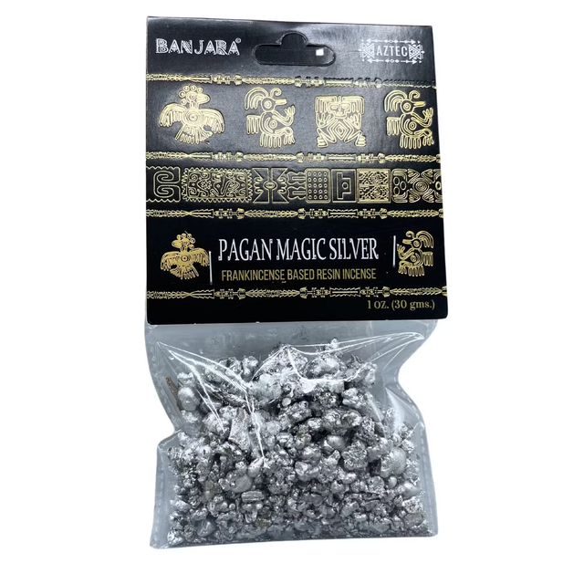 Banjara tree resin- Pagan magic silver