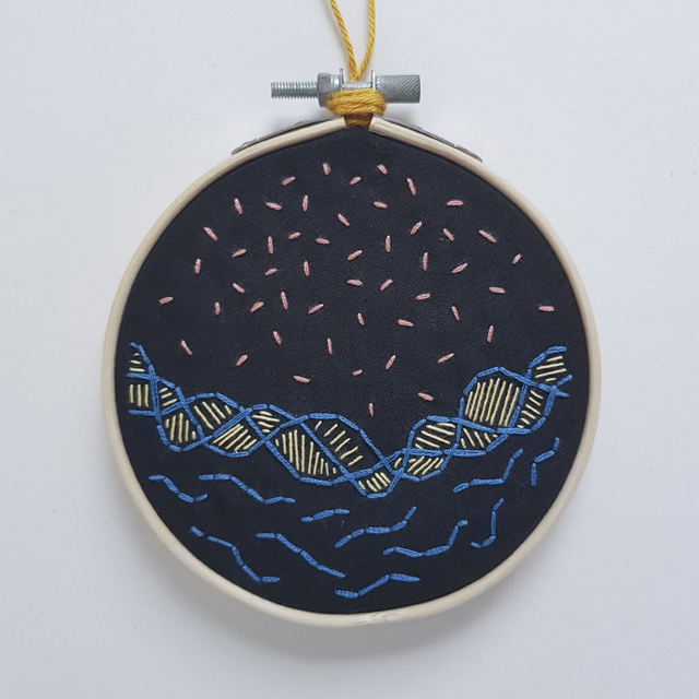 Embroidered Starred Night 11cm - ORIGINAL