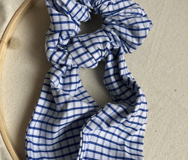 Foulchie Jour de flemme vichy bleu