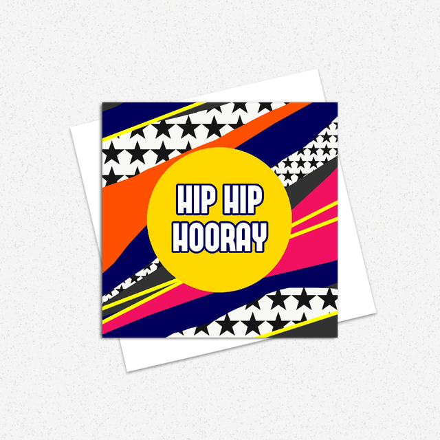 Hip Hip Hooray Greeting Card