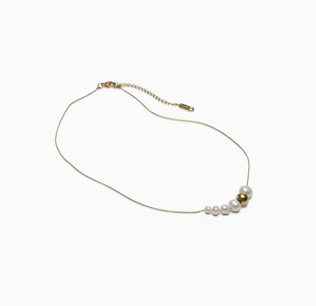 CHALK - Ashford Multi Ball Gold Necklace