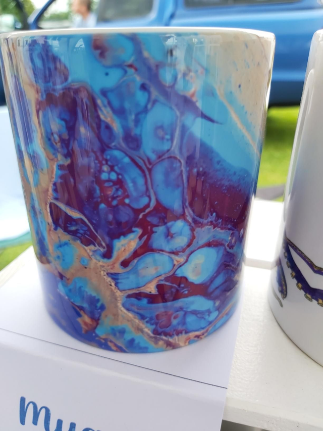 Magenta and Gold Series 1 Mug