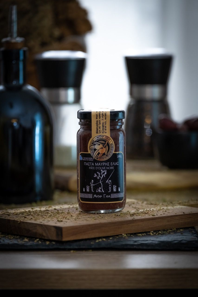 Pâte d'Olive violette - Olives de Kalamata - 100 g