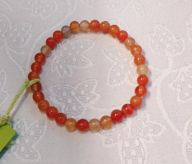 Elinvoiman karneoli 6 mm