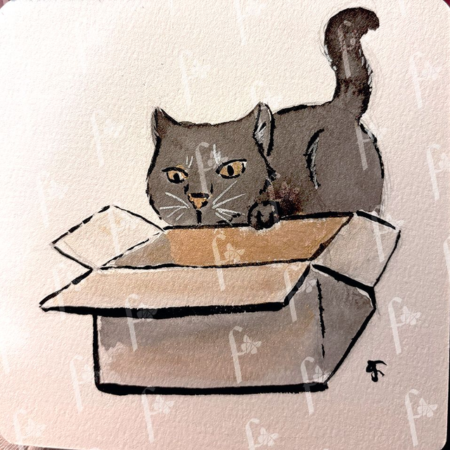 Inktober 30 - Vacant