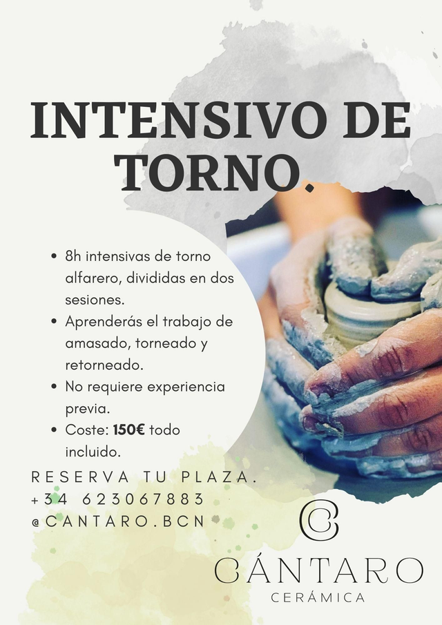 Intensivo de Torno Alfarero