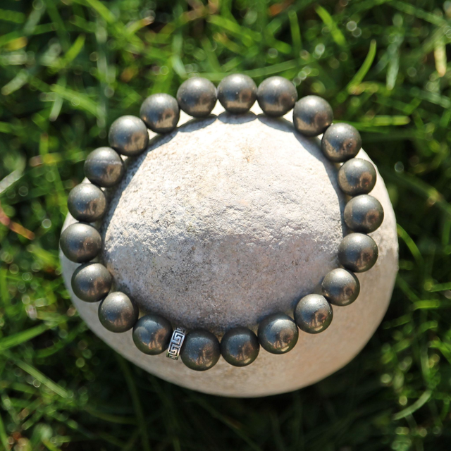 Bracelet pyrite