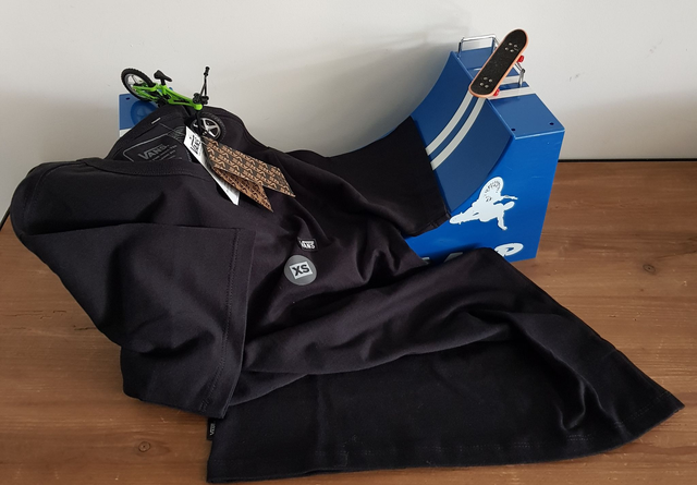 T-shirt Homme Vans &quot;Off the Wall&quot; Classic Fit noir XS 