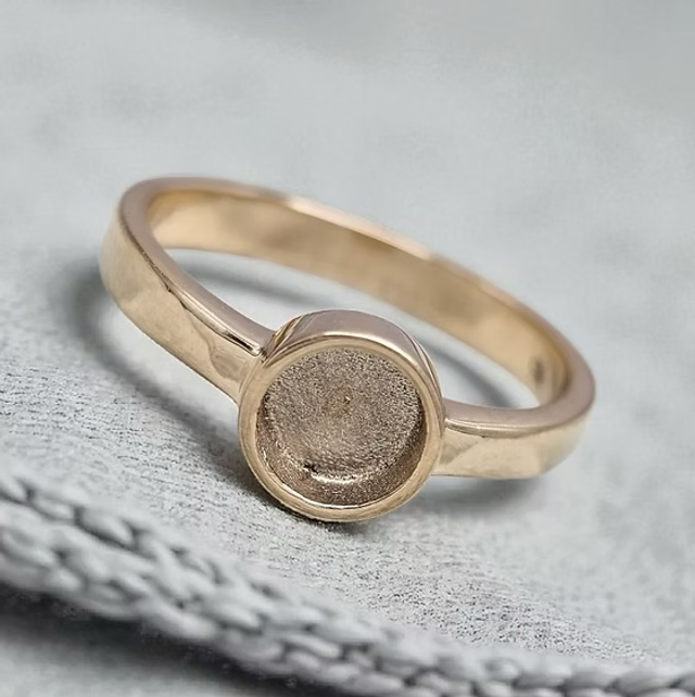 Plain circle ring