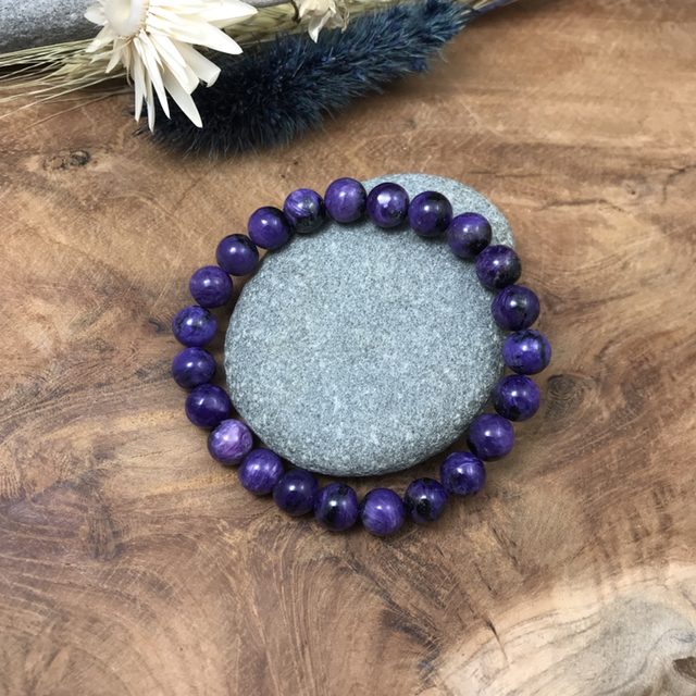 Charoïte (extra) - 8mm