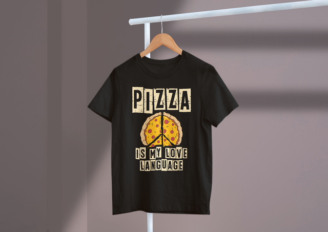 Pizza Is My Love Language Pizza Enthusiast Food Humor Fun. Pizza ist meine Liebe, Sprache, Pizza-Enthusiasten, Essen, Humor, Spaß