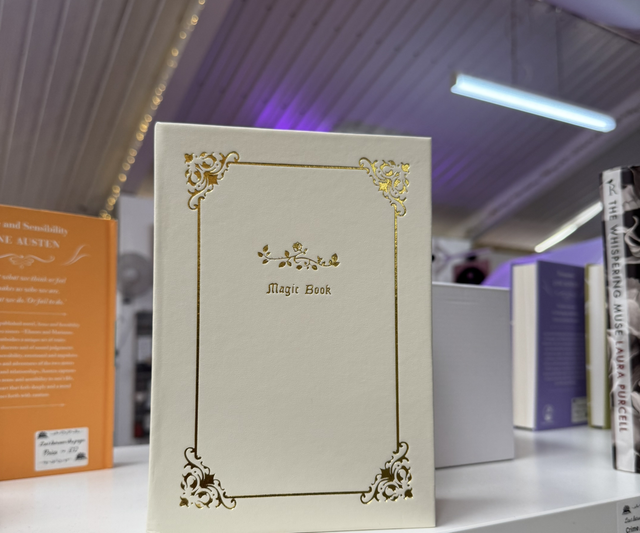 Cream Book Jewellery case 