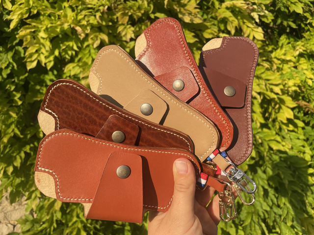 Étui à lunettes en cuir personnalisable 👓