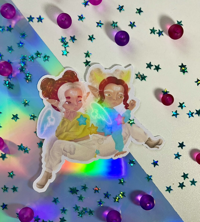 Sticker « Zodiaque » signe astrologique - Gémeaux 