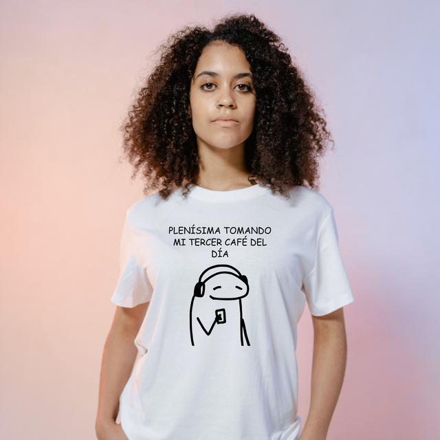 T-shirt cotone-donna-flork e caffè
