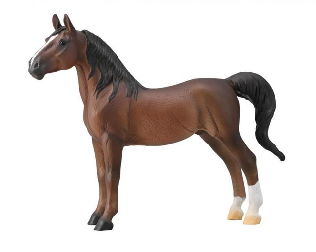 Collecta Pays du cheval >  Chevaux - Échelle 1:20    88954  Étalon de selle américain alezan