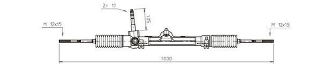 FI4111 - Scatola guida meccanica GENERAL RICAMBI