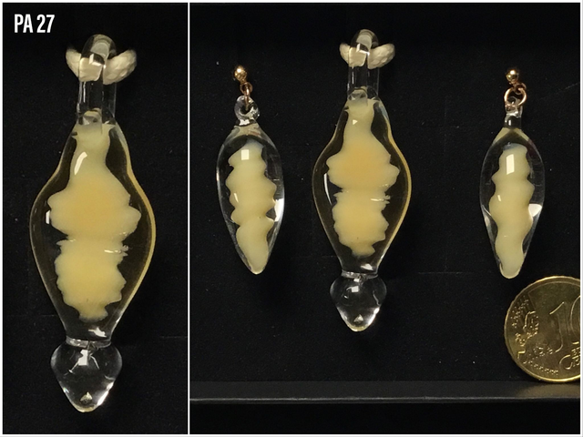 Parure pendentif et boucles d’oreilles réf PA 027