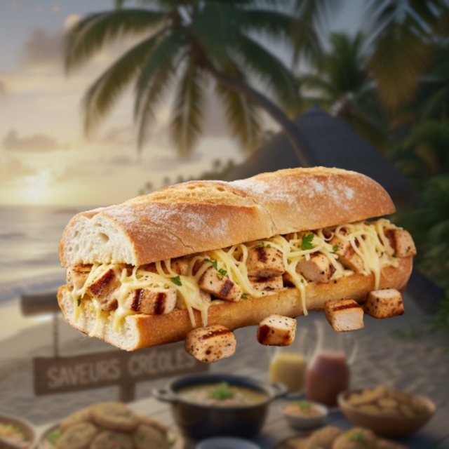 Sandwich S6 : Poulet Grillé, Fromage