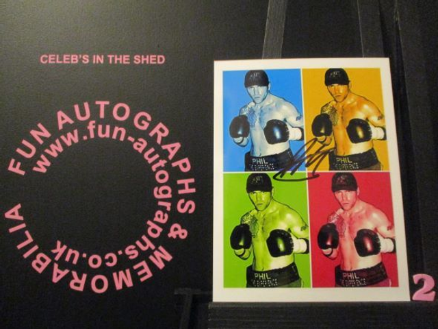 Phil 'The Experience' Gill Authentic Autographed 6x4.5 Pop Art Limited Edition (2)