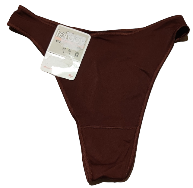 String microfibre taille XS (Lejaby)