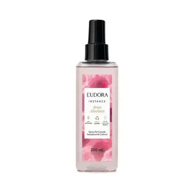 Eudora Instance Body Splash Rosa Absoluta 200ml