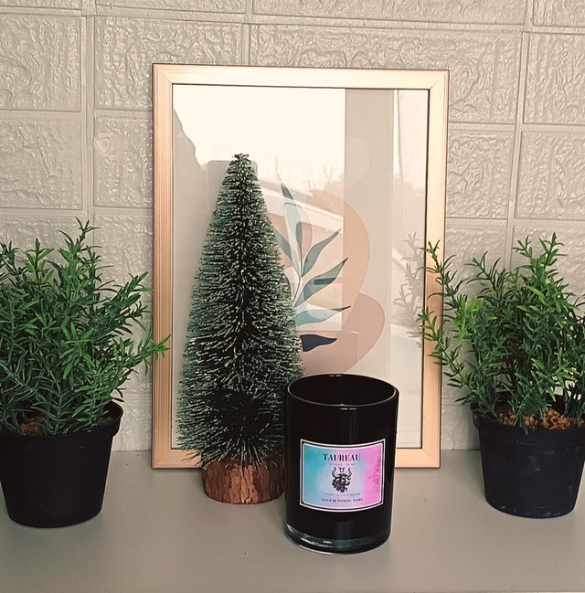 Bougie Astro poire / pivoine 