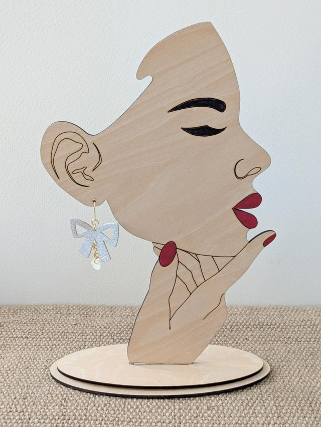 Bow Drop Earrings (2)