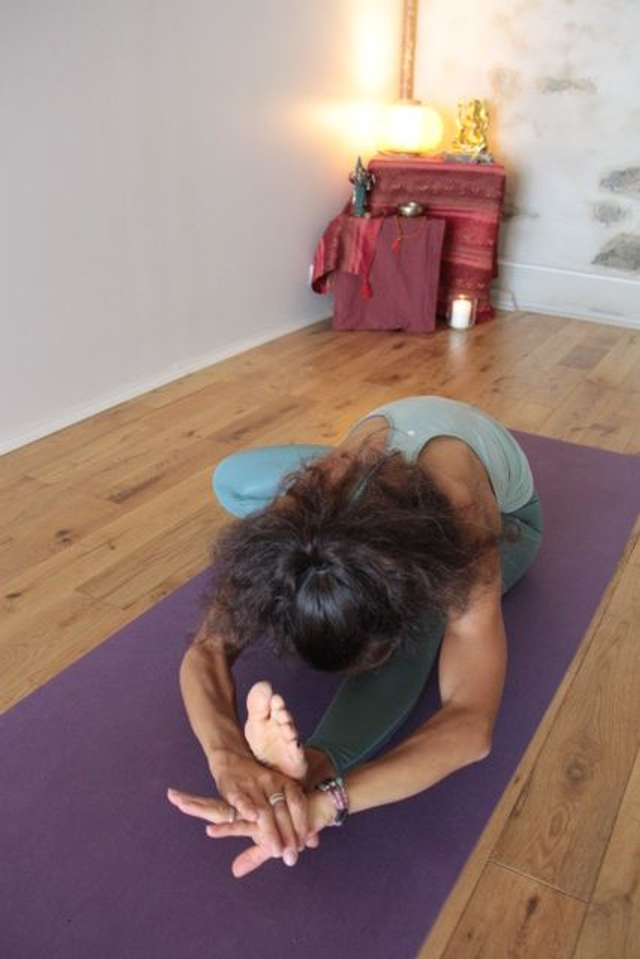 1 personne, 1h30 de yoga au shala ou en visio
