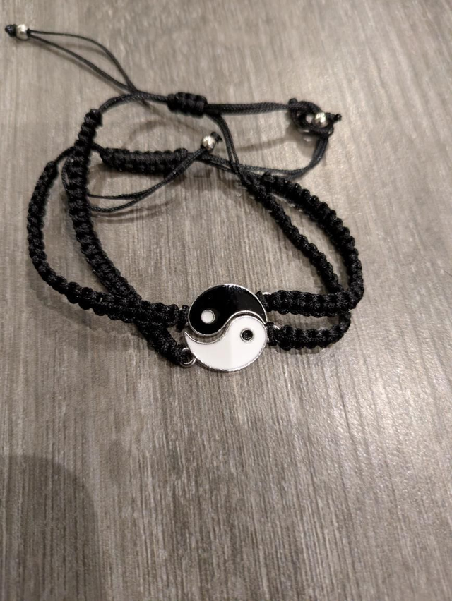 Bracelet double yin et yan