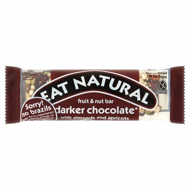 Eat Natural Darker Chocolate (With Almonds &amp; Apricots) 