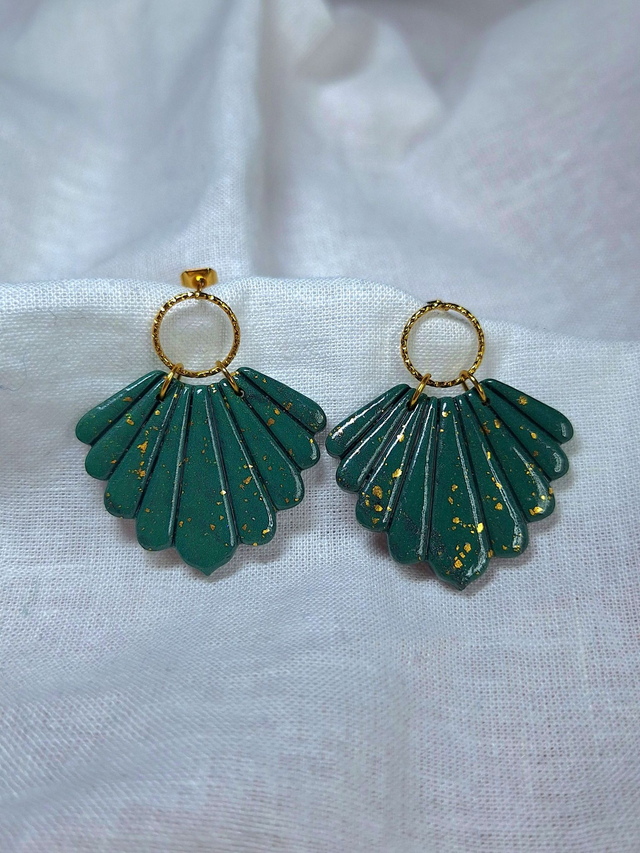 Zélie - Vert profond (doré)