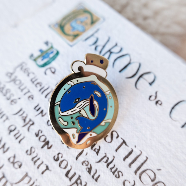 Pin's - Potion baleine